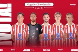 马竞10月最佳球员候选：朱利亚诺-西蒙尼、奥布拉克、巴埃纳在列