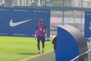 记者：霍安-加西亚重返训练场，他的康复已经进入最后阶段